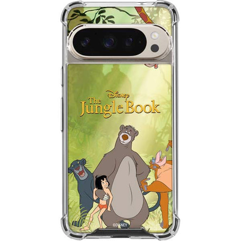 Disney Jungle Book Character Group Pixel 9/9 Pro Clear Case